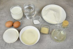 Дрожжевые блины на манке Дрожжевые блины на манке