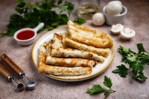 Грибные блины