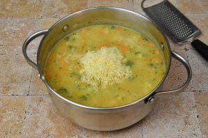 Картофельный суп с брокколи Картофельный суп с брокколи