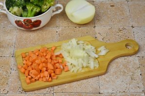 Картофельный суп с брокколи Картофельный суп с брокколи