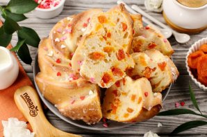 Кекс с курагой Кекс с курагой