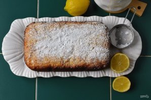 Лимонный кекс в хлебопечке