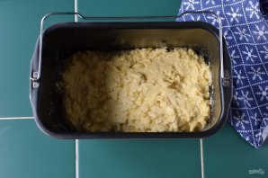 Лимонный кекс в хлебопечке