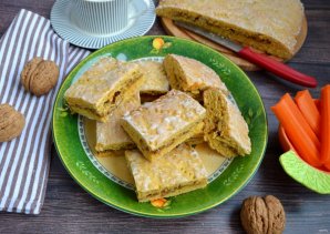 Морковная коврижка