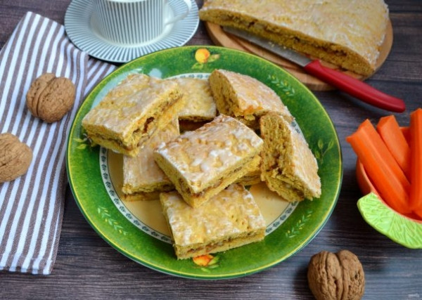 Морковная коврижка