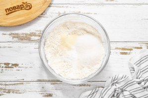 Постный кекс с чиа