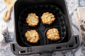 Рубленые котлеты в аэрогриле