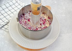 Салат "Гранатовый браслет" с сыром Салат "Гранатовый браслет" с сыром