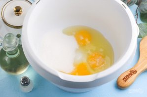 Шоколадный пирог с грушами