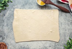 Синабоны из слоеного теста