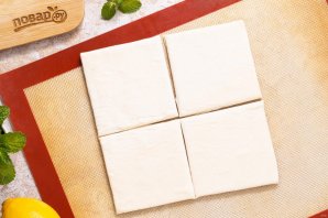 Слойки с лимоном