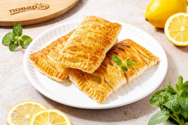 Слойки с лимоном