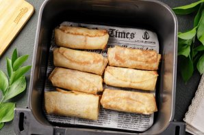 Замороженные блины в аэрогриле