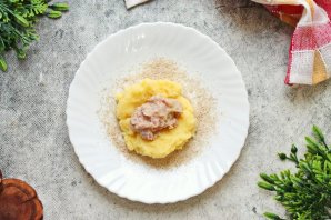 Зразы картофельные с мясом в духовке Зразы картофельные с мясом в духовке