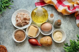 Зразы картофельные с мясом в духовке Зразы картофельные с мясом в духовке