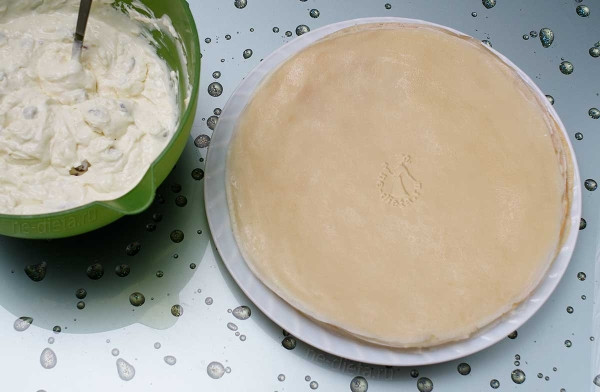 Блинчики с творогом