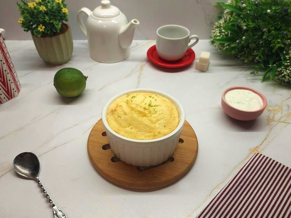 Творожное суфле с лаймом Творожное суфле с лаймом