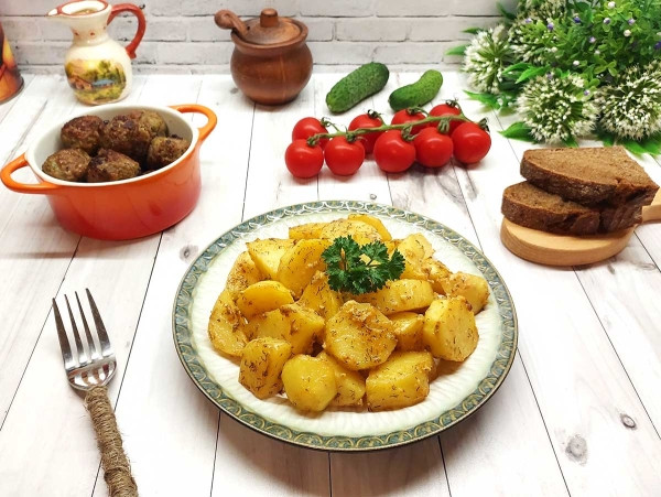 Картошка с майонезом в духовке Картошка с майонезом в духовке