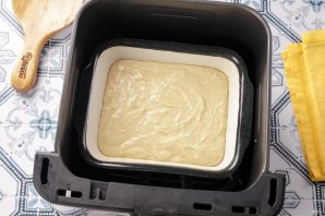 Банановый кекс в аэрогриле