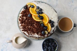 Быстрый торт в микроволновке