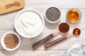 Чиа-пудинг тирамису