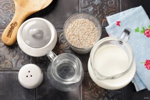 Каша ячневая на молоке