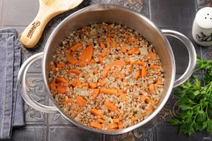 Каша с морковью