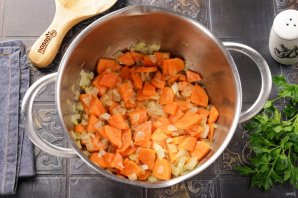 Каша с морковью