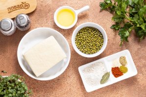 Котлеты из маша и тофу Котлеты из маша и тофу