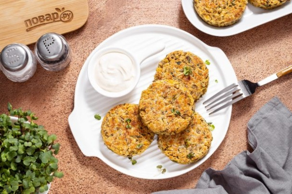 Котлеты из маша и тофу Котлеты из маша и тофу