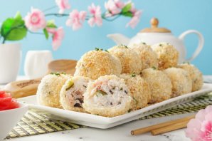 Ленивые роллы в аэрогриле