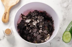 Ленивые роллы в аэрогриле