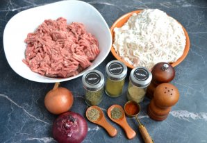 Люля-кебаб в жировой сетке