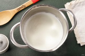 Молочный суп с вермишелью Молочный суп с вермишелью