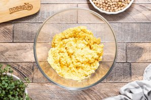 Нутовый хлеб без муки и дрожжей