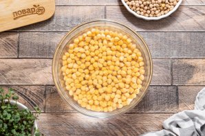 Нутовый хлеб без муки и дрожжей