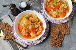 Овощи тушеные Овощи тушеные