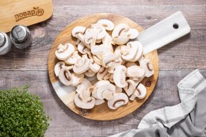 Перловка с грибами Перловка с грибами