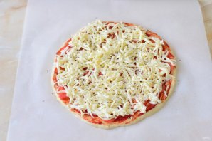 Пицца с сыром "Моцарелла"