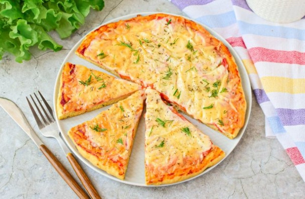 Пицца с сыром "Моцарелла"