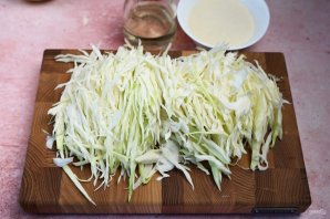 Постная запеканка из капусты