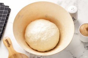 Постное тесто для пиццы