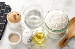 Постное тесто для пиццы