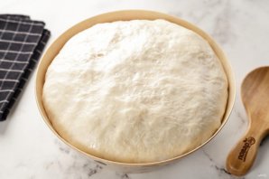 Постное тесто для пиццы