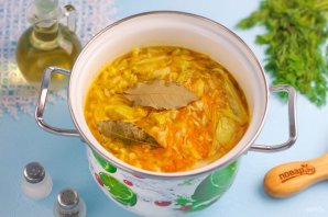 Постные щи Постные щи