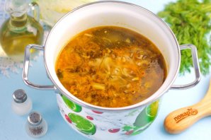 Постные щи Постные щи