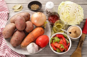 Постные щи в мультиварке Постные щи в мультиварке