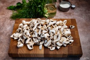 Постный грибной суп Постный грибной суп