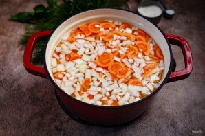 Постный грибной суп Постный грибной суп