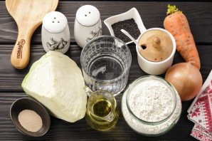 Постный капустный пирог Постный капустный пирог